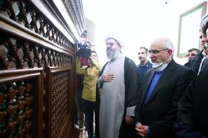 حضور نایب رئیس مجلس شورای اسلامی در آرامگاه آیت الله سید حسن مدرس