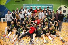 فوتسال کاشمر قله لیگ برتر استان را فتح کرد