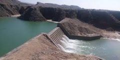 آبگیری سازه‌های آبخیزداری در شهرستان خلیل آباد